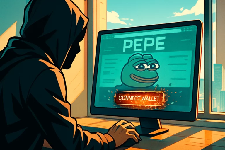 تم اختراق الموقع الرسمي للعملة الميمية Pepe the Frog $PEPE! تم زرع الكود الخبيث 